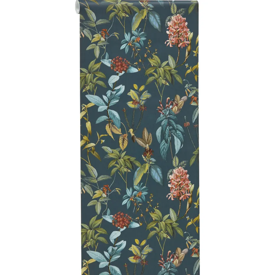 Behang Isa Blauw