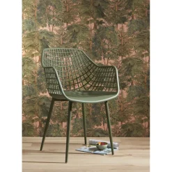 Behang Ismene Groen