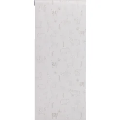 Behang Veerle Beige