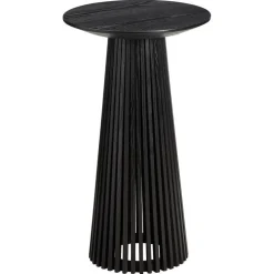 Bijzettafel Latera Zwart ø 35x60 Cm