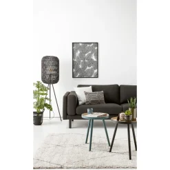Bijzettafel Trevisio Zwart