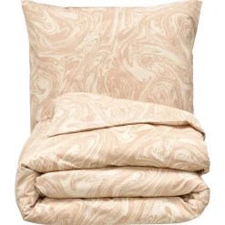 Dekbedovertrek Marble Soft Pink 140x220 Cm