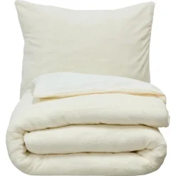 Dekbedovertrek Teddy Zand 240x220 Cm