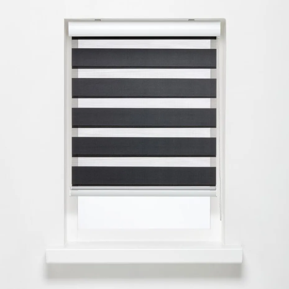 Duo Rolgordijn Eva Antraciet 100x175 Cm