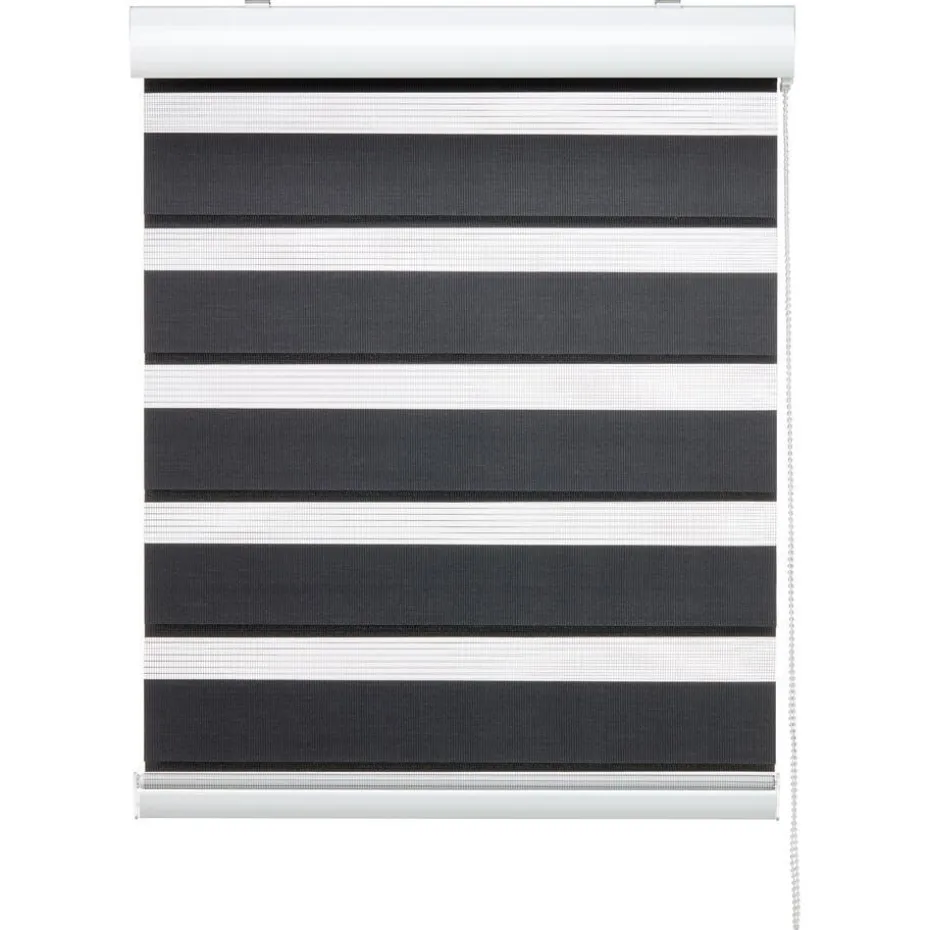 Duo Rolgordijn Eva Antraciet 100x175 Cm