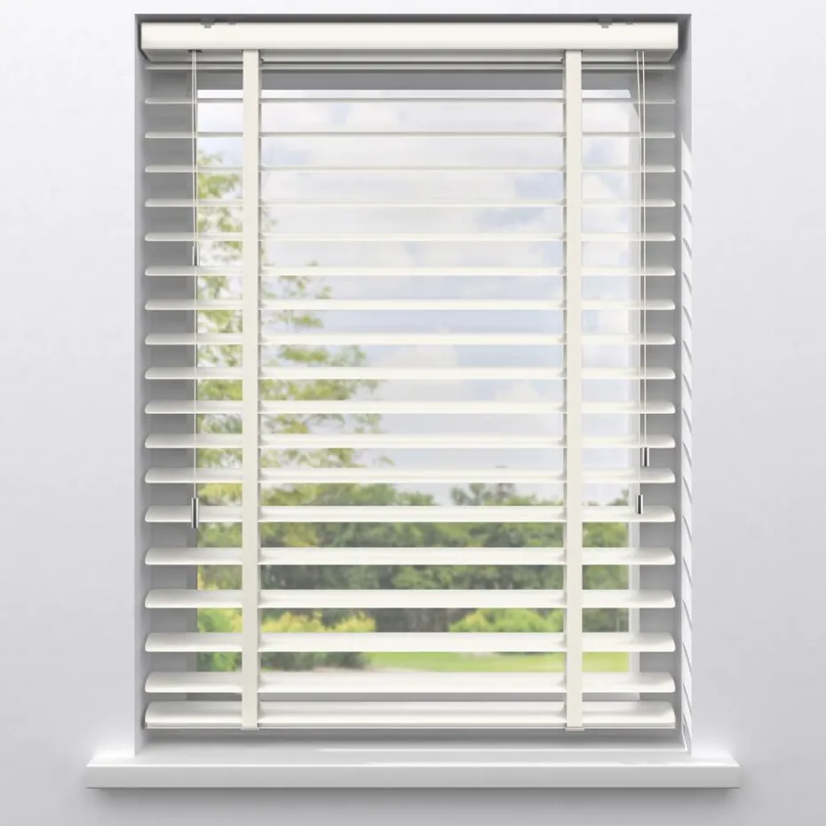 Fenstr Aluminium Jaloezie Carlin Offwhite 50mm