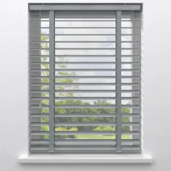 Fenstr Aluminium Jaloezie Mels Grijs 50mm