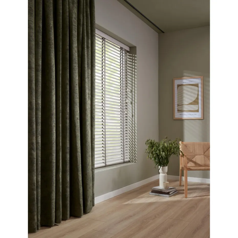 Fenstr Bamboe Jaloezie Wessel Off White 50mm