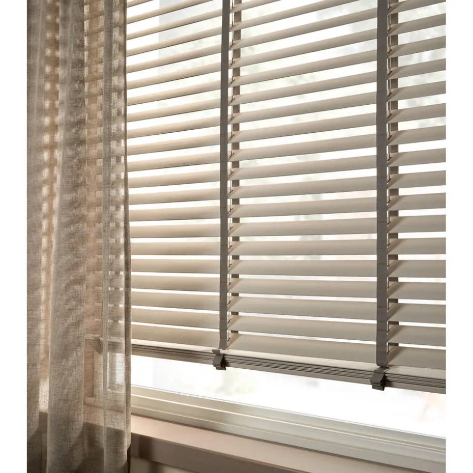 Fenstr Bamboe Jaloezie Wessel Off White 50mm