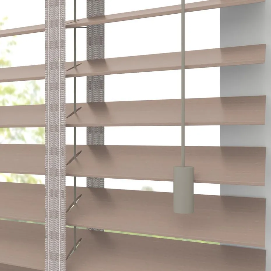 Fenstr Houten Jaloezie Jens Naturel 50mm
