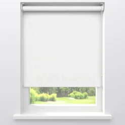 Fenstr Rolgordijn Iris Wit Lichtdoorlatend