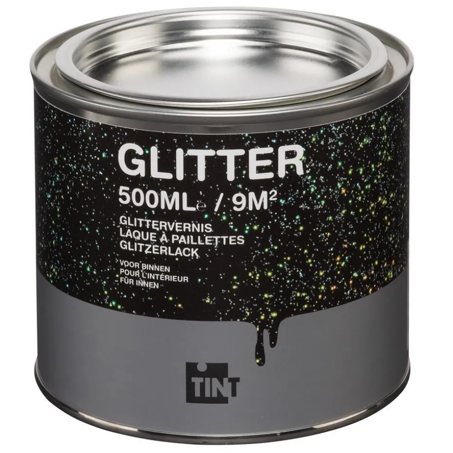 Glitterverf Transparant
