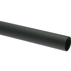 Gordijnroede 240 Cm Mat Zwart Staal - Ø28mm