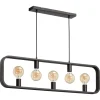 Hanglamp Varsa Zwart