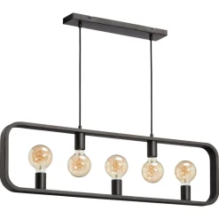 Hanglamp Varsa Zwart