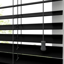 Houten Jaloezie Xander Zwart 50mm