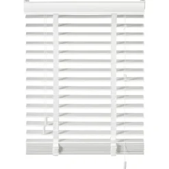 Houtlook Jaloezie Ravi Wit 50mm 120x175 Cm