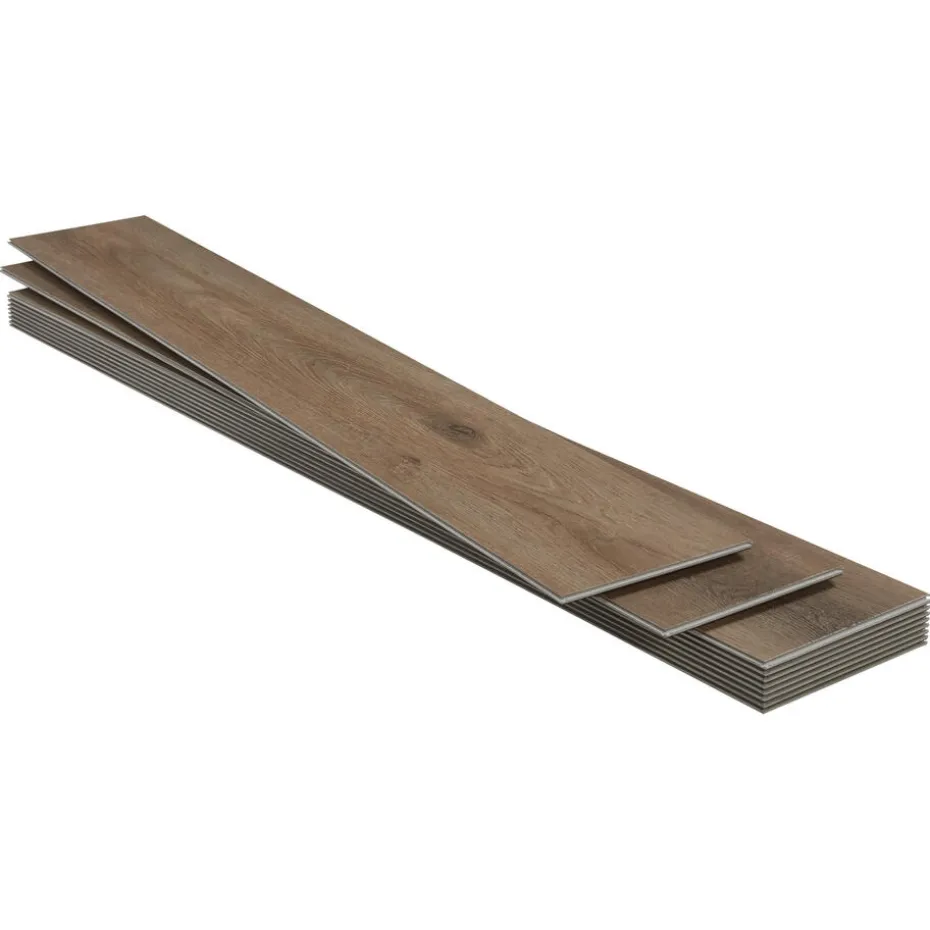 2in1 Klik PVC Fender Eiken Met Geïntegreerde Ondervloer