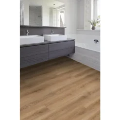 2in1 Klik PVC Jiggs Eiken Met Geïntegreerde Ondervloer