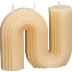 Kaars Figure Beige