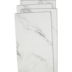Klik PVC Marble Wit Tegel XL Plank