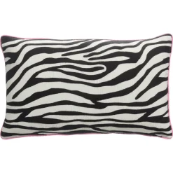Kussen Jacquard Zebra 30x50 Cm