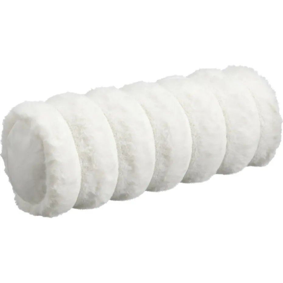 Kussenrol Rib Off-White - 46x15 Cm