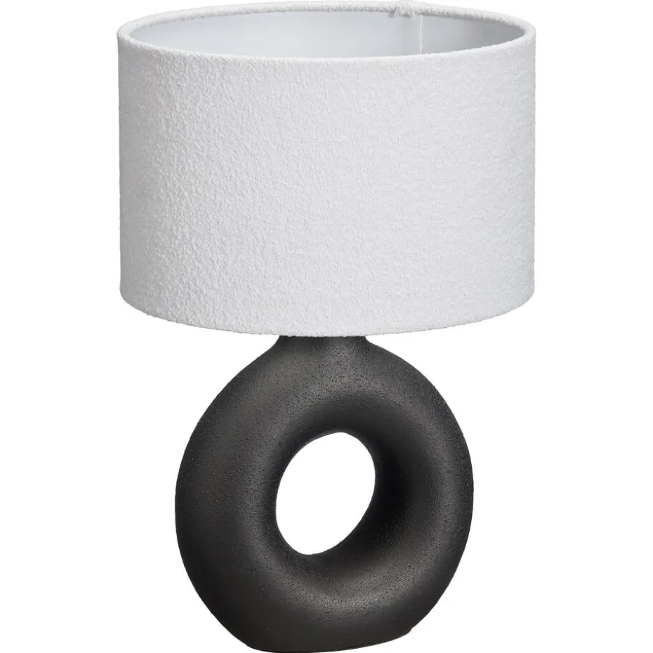 Lampenkap Boucle 25cm Wit