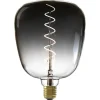 Led Globe 20x28cm Grijs