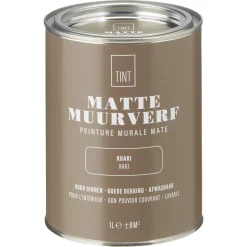 Muurverf Mat Khaki 1 L