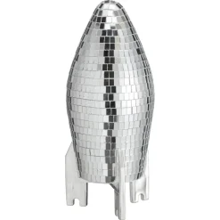 Object Raket Disco Zilver