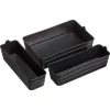 Opberger Midi Zwart - 3 Stuks