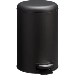 Pedaalemmer 12 Liter Zwart