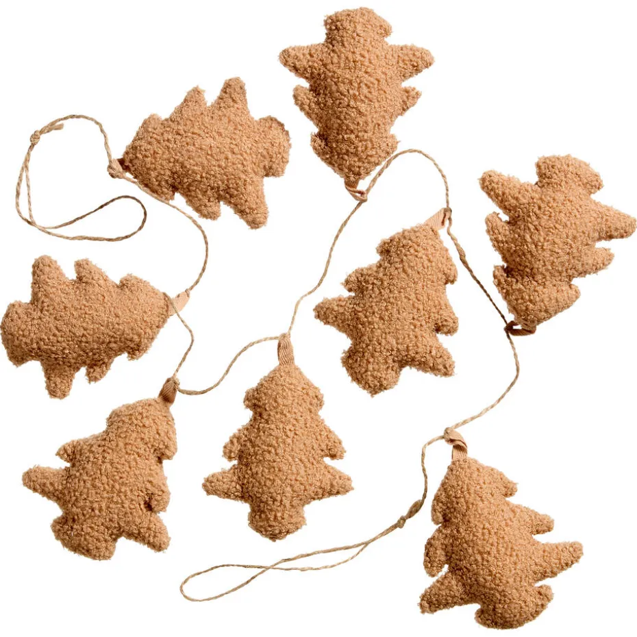 Slinger Teddy Kerstboom Bruin 133 Cm