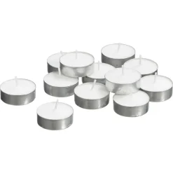 Theelichten 100 Stuks Wit