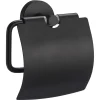 Toiletrolhouder Metaal Zwart 14,5x7x14,5 Cm