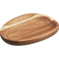 Tray Organic Wood Naturel 16x12 Cm