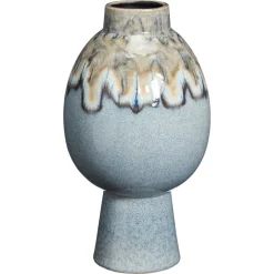 Vaas Niort Blauw 38x22 Cm
