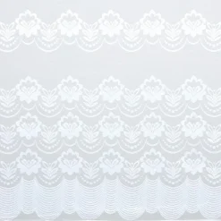 Vitrage Silvia Wit - 180 Cm