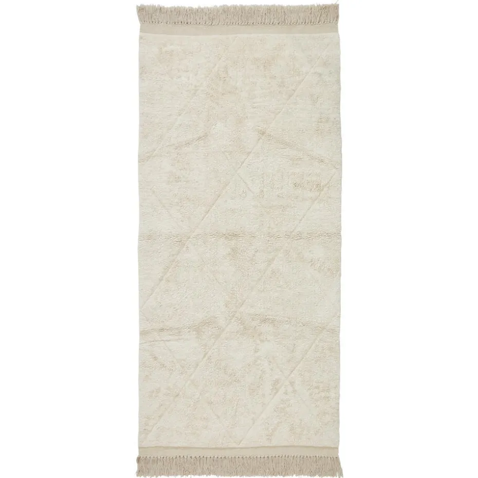 Vloerkleed Tiwi Wit 80x180 Cm