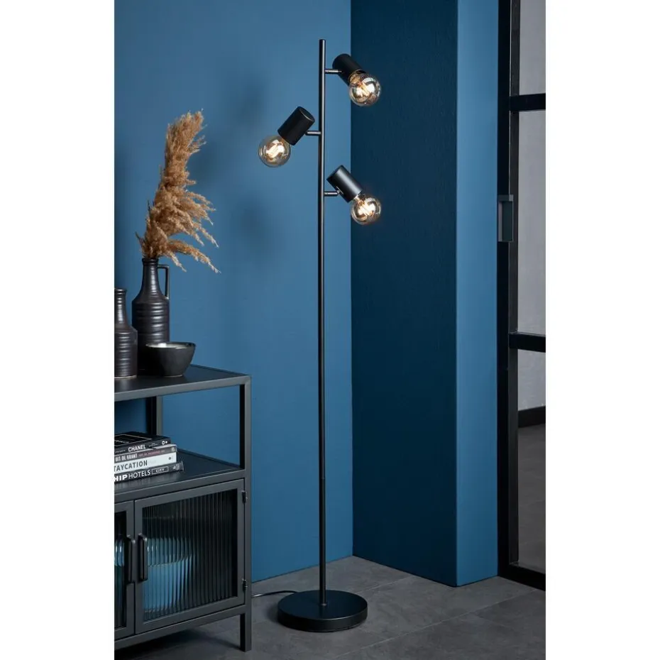 Vloerlamp Elste Zwart