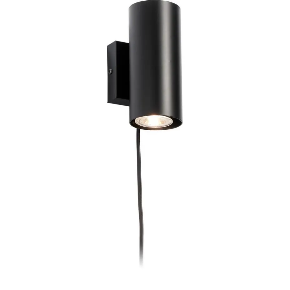 Wandlamp Alpan Zwart