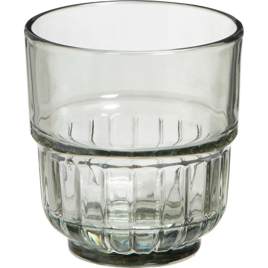 Waterglas Stapelbaar Smoke