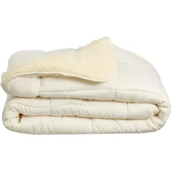 Winterdekbed Teddy Off White 200x140 Cm